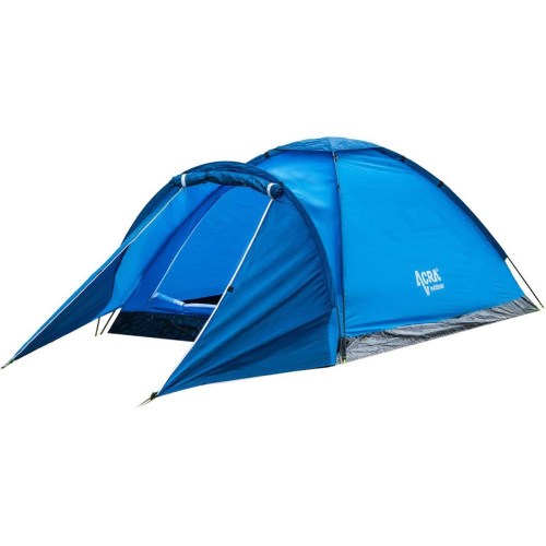 ACRA Stan monodome pro 3 osoby s předsíňkou modrý ST05-MO