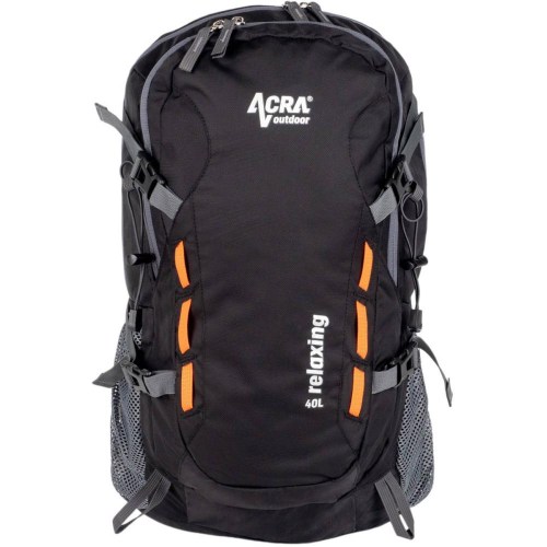 ACRA Batoh Relaxing 40l turistický černý BA40-CRN