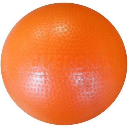 ACRA Míč overball 230mm oranžový fitness gymball rehabilitační do 90kg