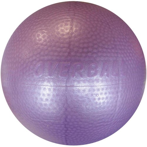 ACRA Míč overball 230mm fialový fitness gymball rehabilitační do 90kg