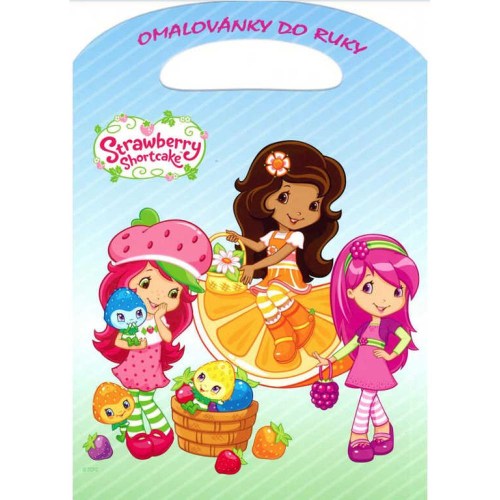 AKIM Omalovánky do ruky A4 Jahůdka (Strawberry Shortcake)