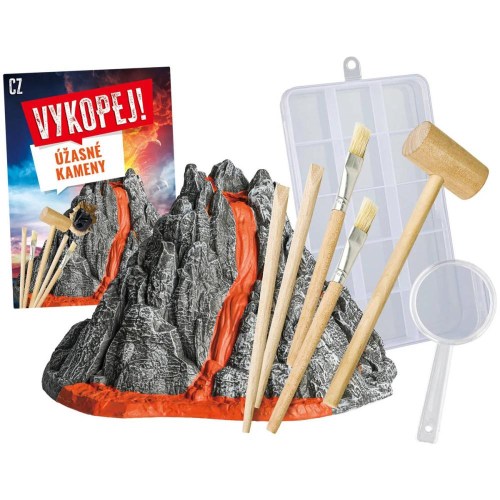 ALBI Vykopej! Úžasné kameny malý mineralog