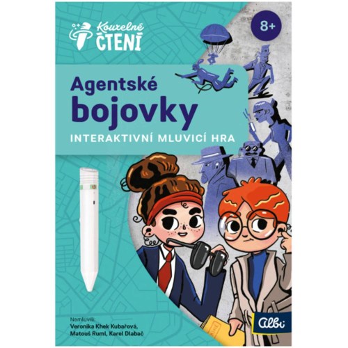 ALBI Kouzelné čtení Hra interaktivní Agentské bojovky