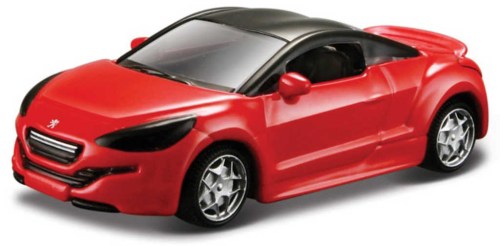 BBURAGO Auto kovové 8cm model 1:64 různé druhy na kartě