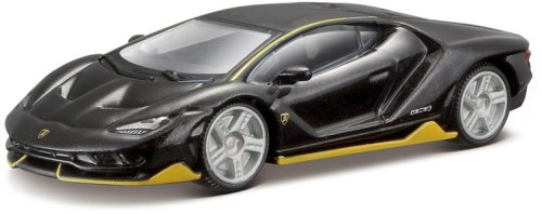 BBURAGO Auto kovové 8cm model 1:64 různé druhy na kartě