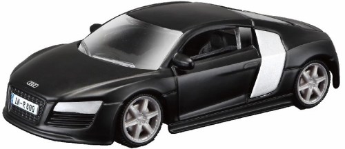 BBURAGO Auto kovové 8cm model 1:64 různé druhy na kartě