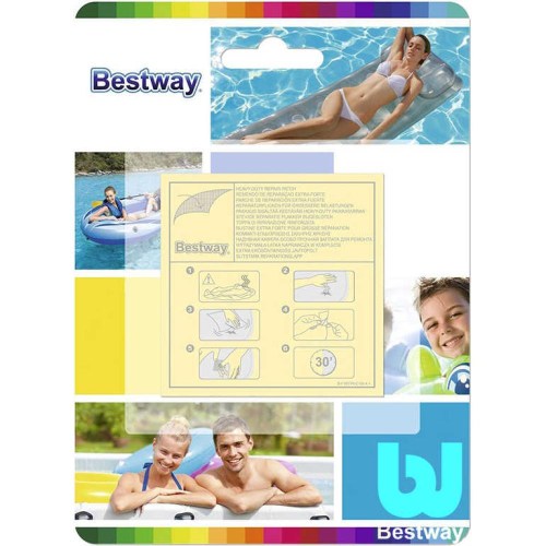 BESTWAY Záplaty lepící silné opravný set 10ks na nafukovačky