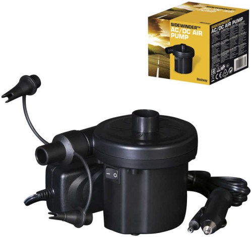 BESTWAY Pumpa elektrická 230+12V AC/DC kompresor 62076