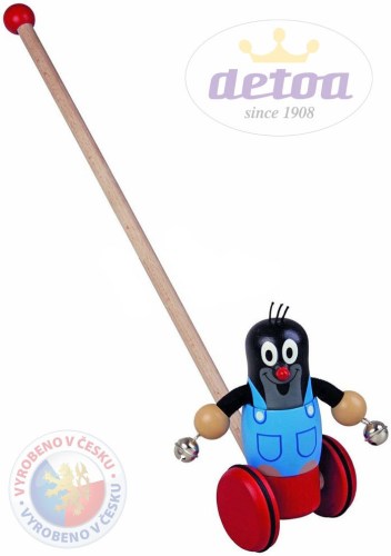 DETOA Krteček strkadlo * DŘEVĚNÉ HRAČKY *