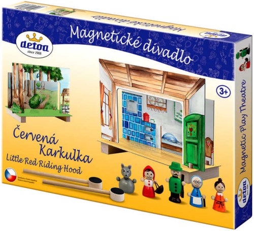 DETOA Divadlo magnetické Červená Karkulka *DŘEVĚNÉ HRAČKY*