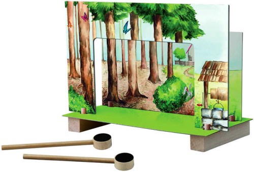 DETOA Divadlo magnetické Červená Karkulka *DŘEVĚNÉ HRAČKY*