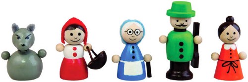 DETOA Divadlo magnetické Červená Karkulka *DŘEVĚNÉ HRAČKY*