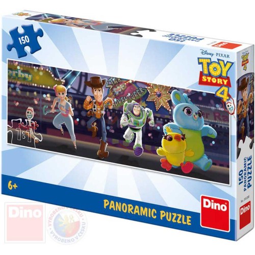 DINO Puzzle panoramatické 66x23cm Toy Story 4 150 dílků v krabici