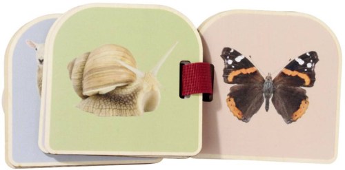 EICHHORN DŘEVO Montessori moje první baby knížka zvířátka