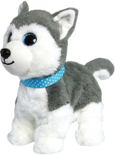 EP Line PLYŠ Hafící II Pejsek interaktivní Maxík Husky 13 povelů na baterie Zvuk