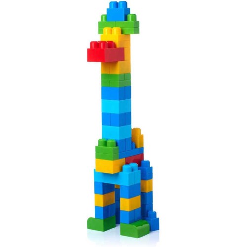 FISHER PRICE MEGA BLOKS Stavebnice 60 dílků v plastové tašce pro kluky