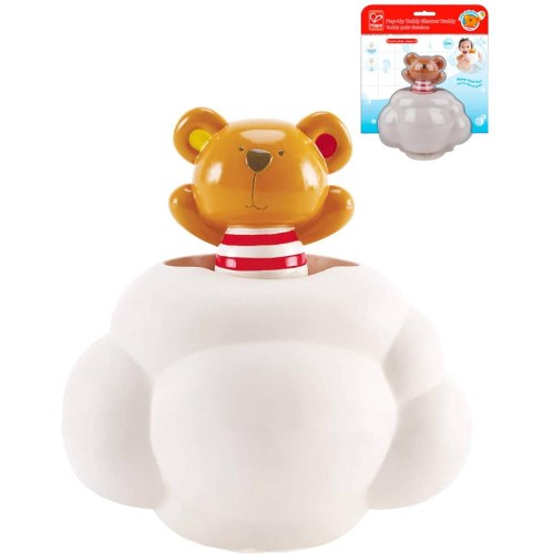HAPE Medvídek baby sprchovací do vany hra na schovávanou do vody