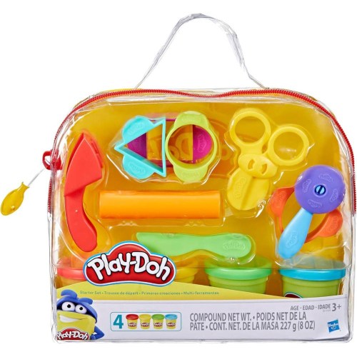 HASBRO PLAY-DOH Startovací sada kreativní set modelína s nástroji modrá
