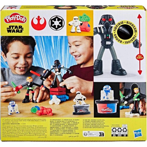 HASBRO PLAY-DOH Star Wars světelné meče kreativní set modelína s nástroji