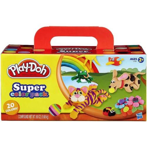 HASBRO PLAY-DOH Modelína barevná Set 20 kelímků 20 barev