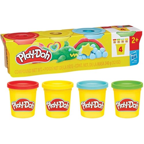HASBRO PLAY-DOH Modelína baby barevná 4x 85g set 4 kelímky II.