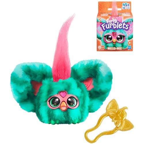 HASBRO Furby Furblets Mello-Nee interaktivní zvířátko na baterie PLYŠ