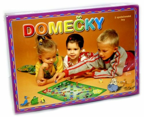 HYDRODATA Hra Domečky 2v1 *SPOLEČENSKÉ HRY*
