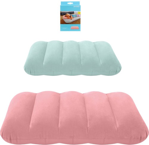 INTEX Polštář nafukovací Kidz relaxační pastelový 2 barvy 68676