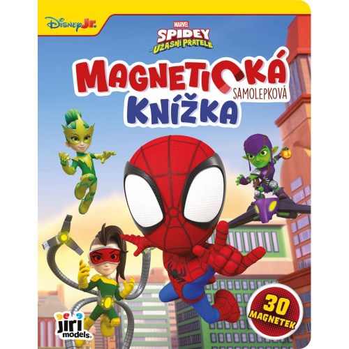 JIRI MODELS Magnetická samolepková knížka Spidey