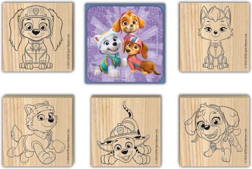 IRI MODELS Razítka 5+1 s pop-up voskovou Tlapková Patrola