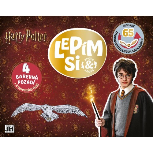 JIRI MODELS Lepím si znovu Harry Potter zábava se samolepkami