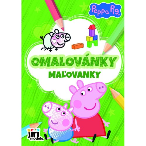 JIRI MODELS Omalovánky A5 Peppa Pig