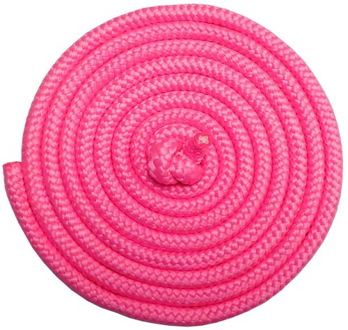 KUBISPORT Švihadlo gymnastické 3m Růžové