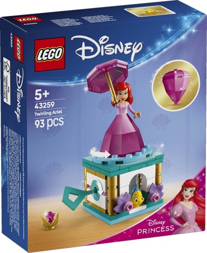 LEGO DISNEY Točící se Ariel 43259 STAVEBNICE