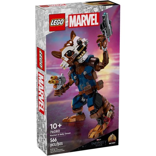 LEGO MARVEL Rocket a malý Groot 76282 STAVEBNICE