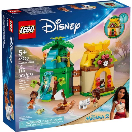 LEGO DISNEY Vaiana a zábava na ostrově 43260 STAVEBNICE
