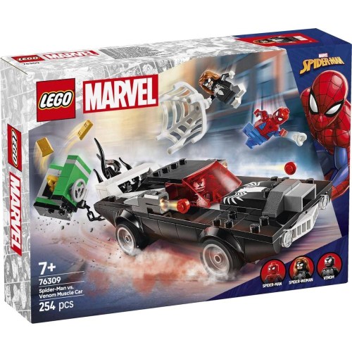 LEGO MARVEL Spider-Man vs. Venomův výkonný sporťák 76309 STAVEBNICE