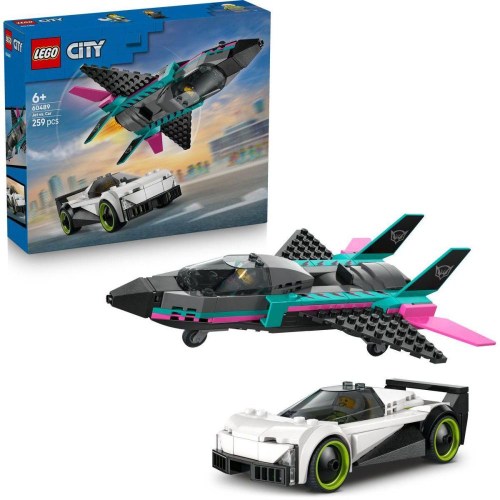 LEGO CITY Tryskáč vs. auto 60489 STAVEBNICE