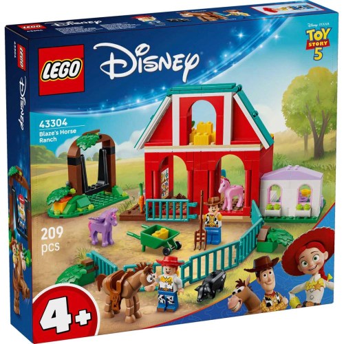 LEGO DISNEY Blazeova koňská farma Toy Story 5 43304 STAVEBNICE