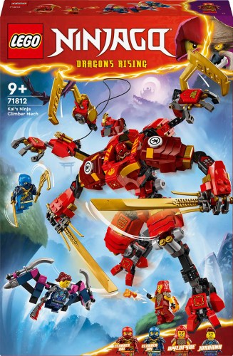 LEGO NINJAGO Kaiův nindžovský robotický oblek 71812 STAVEBNICE