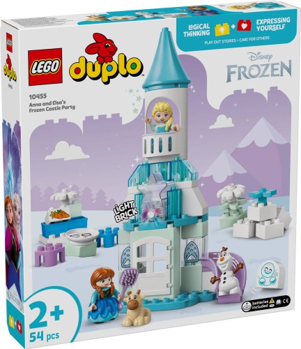 LEGO DUPLO Frozen: Anna a Elsa a oslava na hradě 10455 STAVEBNICE