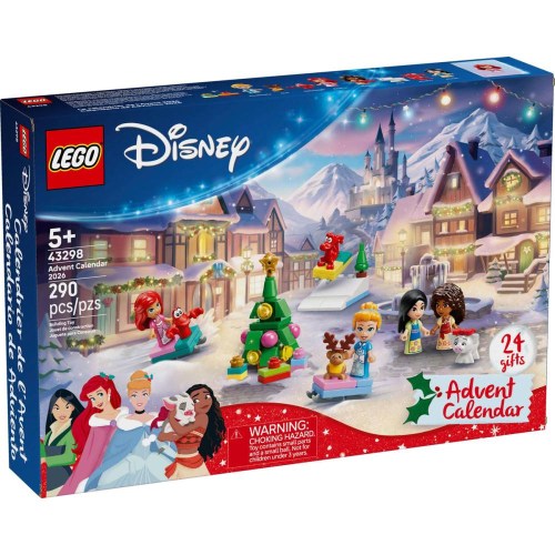 LEGO DISNEY Disney Princess Adventní kalendář 43298 STAVEBNICE