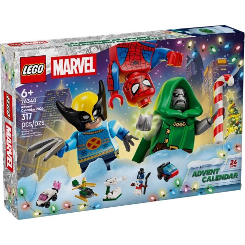 LEGO MARVEL Adventní kalendář 76340 STAVEBNICE