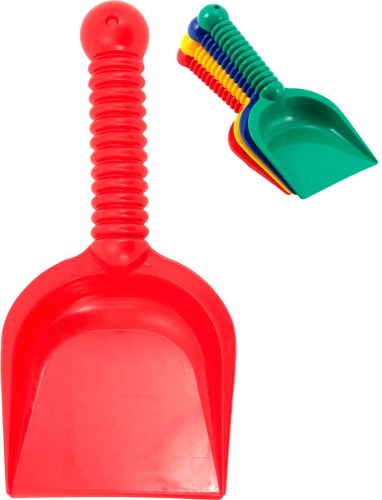LORI 201 Lopatka na písek 21cm 4 barvy plast