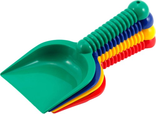 LORI 201 Lopatka na písek 21cm 4 barvy plast