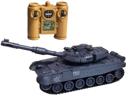 MAC TOYS RC Tank Starx šedý na vysílačku 2,4GHz na baterie Světlo Zvuk