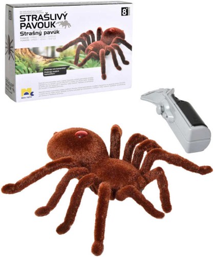 MAC TOYS RC Pavouk strašlivý na baterie na dálkové ovládání Světlo