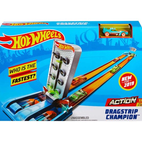 MATTEL HOT WHEELS Dráha šampionát herní set s autíčkem různé druhy