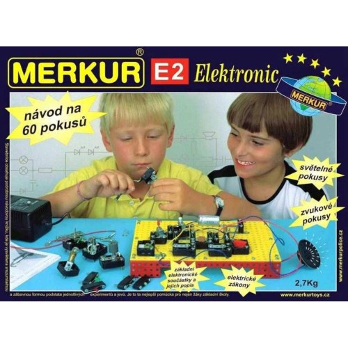 MERKUR E2 Elektronic * KOVOVÁ STAVEBNICE *