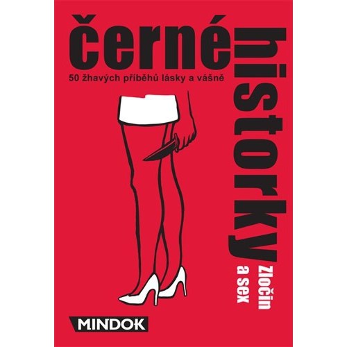MINDOK HRA Černé historky - ZLOČIN A SEX *SPOLEČENSKÉ HRY*